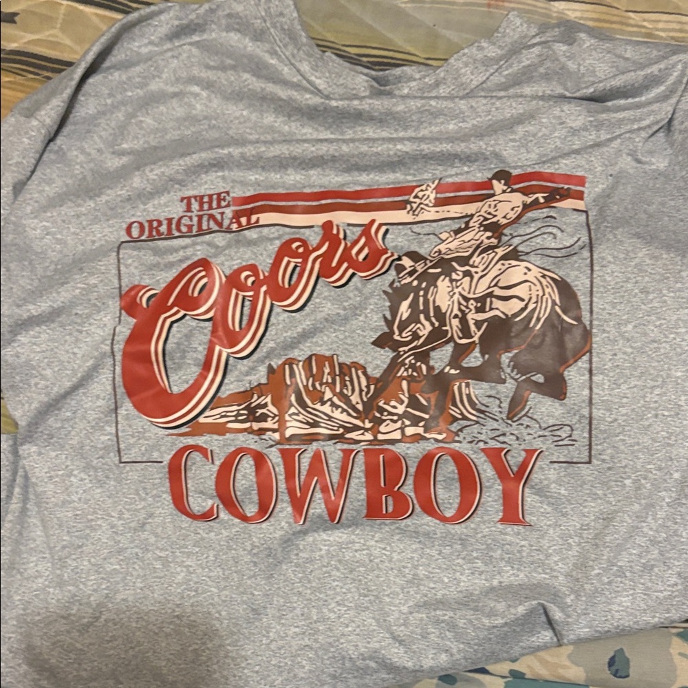 Coors Cowboy Graphic T-Shirt
